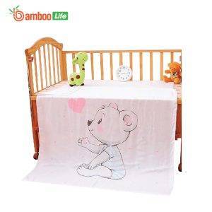 chăn sợi tre cho bé Bamboo Life