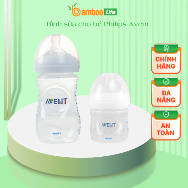 Bình sữa cho bé Philips Avent Natural Baby
