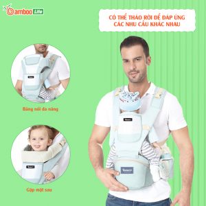 Địu em bé có tốt không? Tư vấn cách chọn mua đúng chuẩn