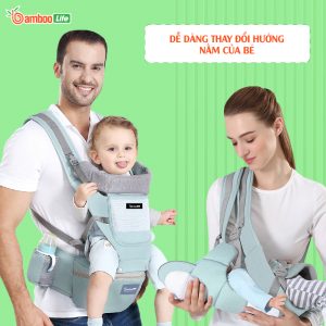 Hướng dẫn sử dụng địu em bé đúng cách và an toàn