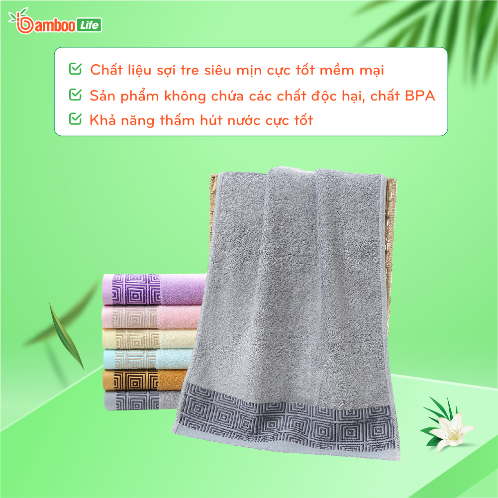 Bamboo Life chuyên cung cấp khăn tắm sợi Tre chính hãng