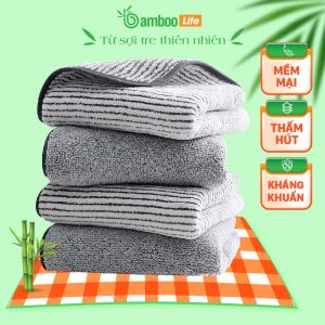 Khăn tắm vải tre chính hãng tại Bamboo Life