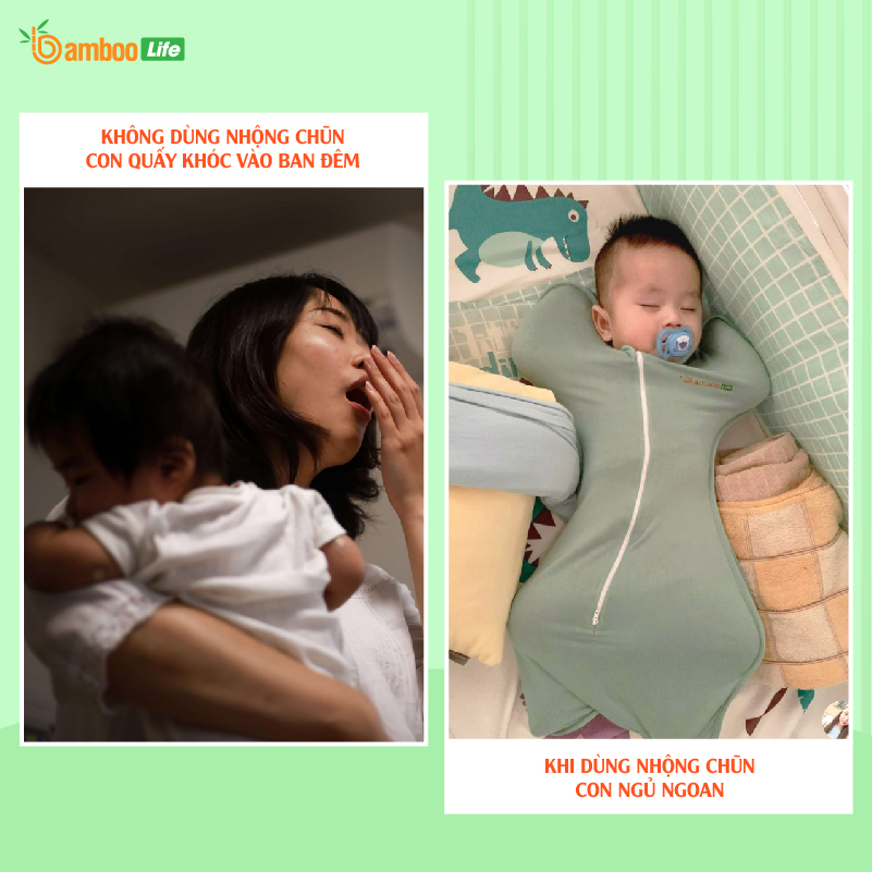 Quấn nhộng giúp mẹ có nhiều thời gian nghỉ ngơi hơn