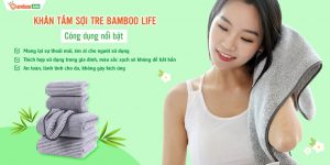 Công dụng của khăn tắm cao cấp Bamboo Life