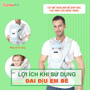5 lợi ích của việc sử dụng đai địu em bé dành cho mẹ