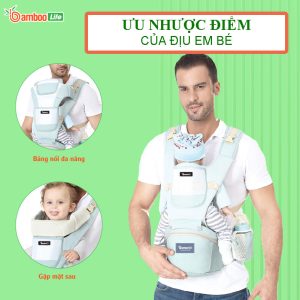 Địu em bé có ưu nhược điểm gì