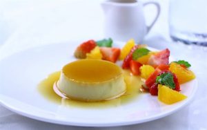 bánh cho bé 1 tuổi Bánh pudding xoài