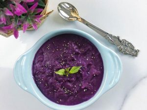 Món cháo thịt bò khoai lang thơm ngon dễ làm