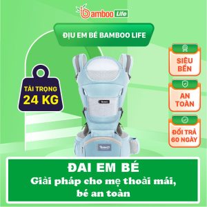 Đai em bé - Giải pháp toàn diện cho mẹ thoải mái, bé an toàn