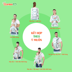 Hướng dẫn cách địu cho bé 2 tháng tuổi an toàn