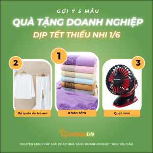 Gợi ý 5 mẫu quà tặng doanh nghiệp dịp Tết Thiếu Nhi 1/6