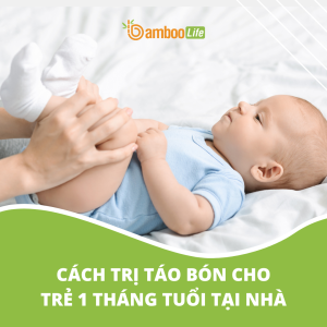 Bố mẹ phải làm gì khi trẻ 1 tháng tuổi bị táo bón?