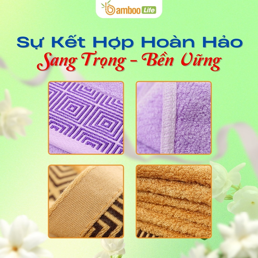 Khăn tắm sợi tre cao cấp – lựa chọn thông minh cho mẹ.