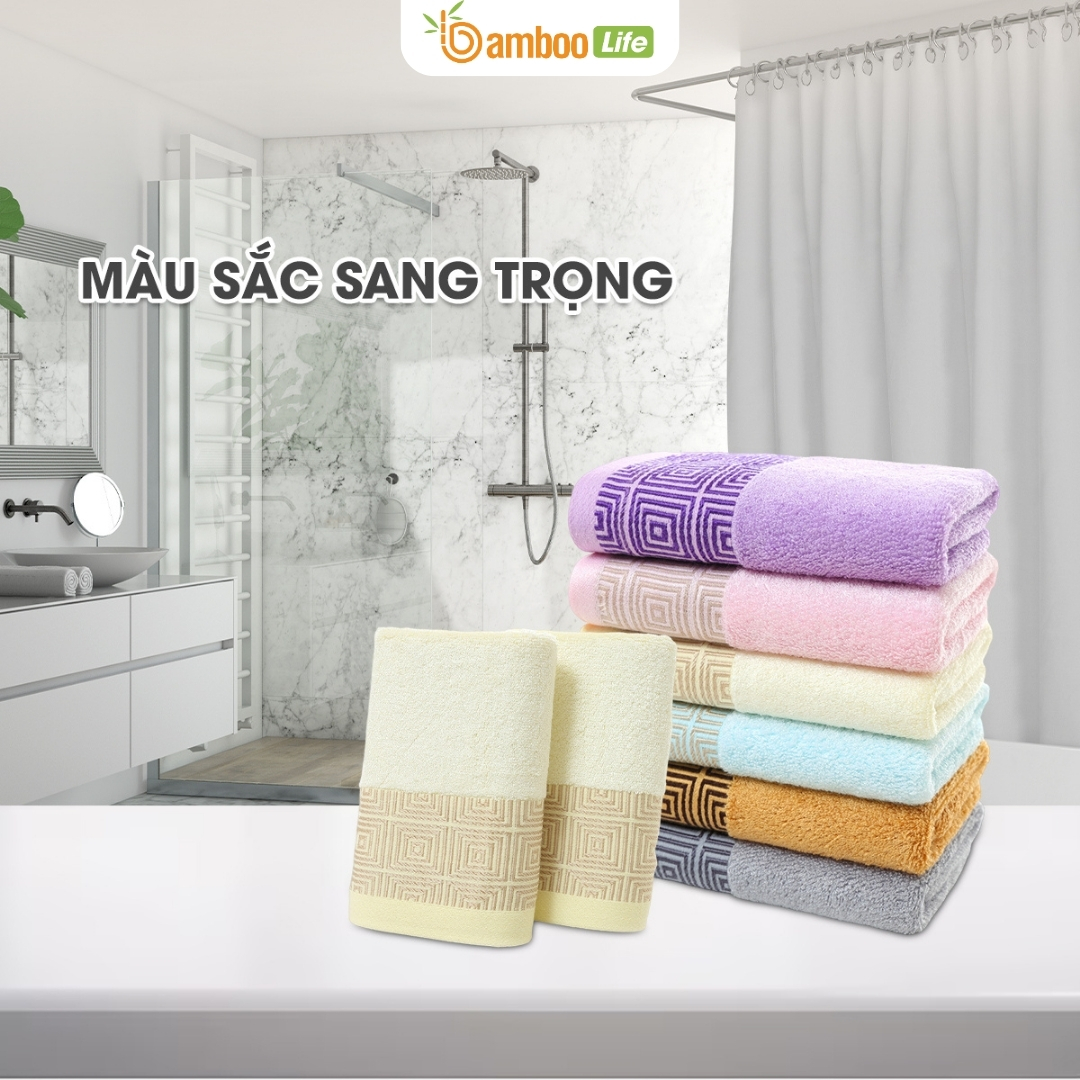 Mua khăn tắm sợi tre cao cấp Bamboo Life ngay hôm nay