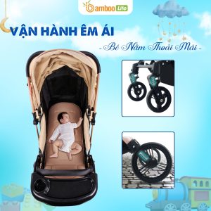 Xe đẩy trẻ em giúp mẹ chăm con nhàn tênh mỗi ngày