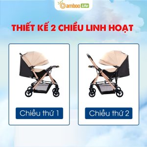 Bé khám phá thế giới dễ dàng nhờ xe đẩy ngồi