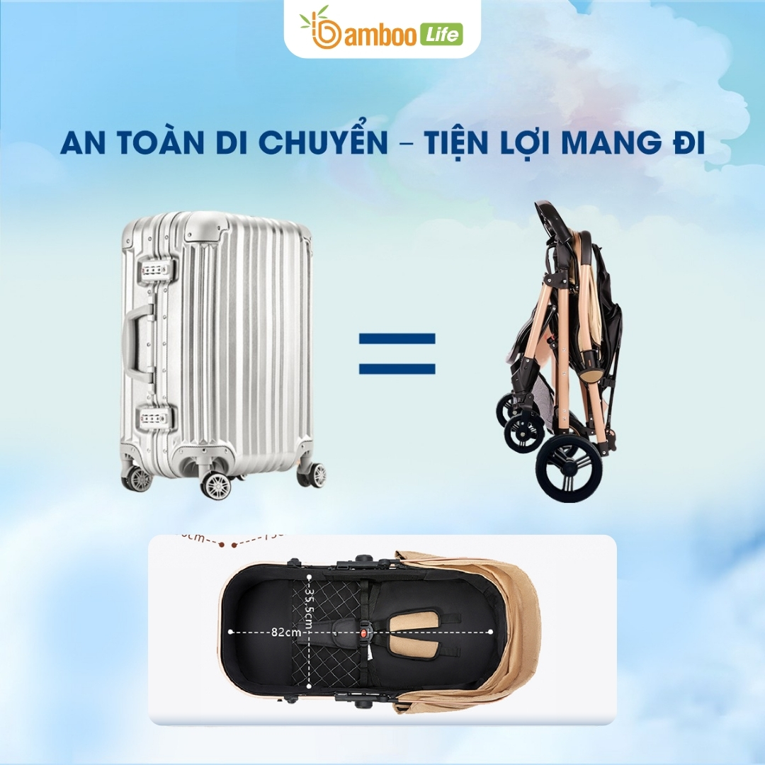 Khi mua xe đẩy hãy kiểm tra kỹ hệ thống an toàn