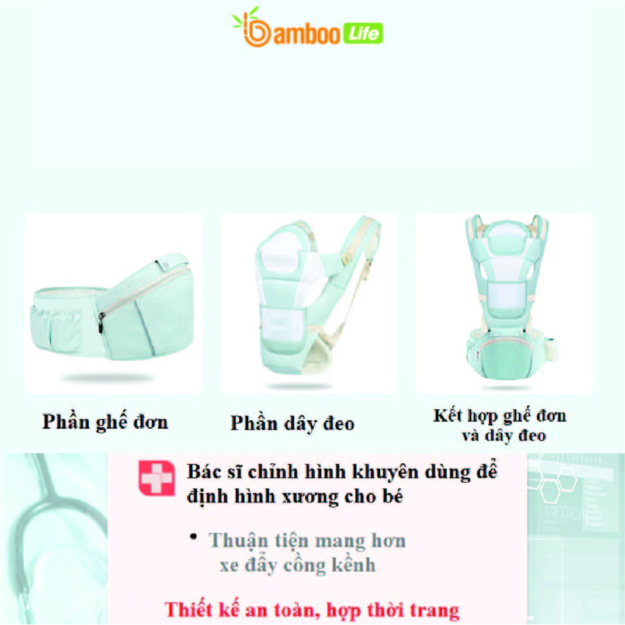 Chọn đúng loại địu giúp bé dễ chịu hơn