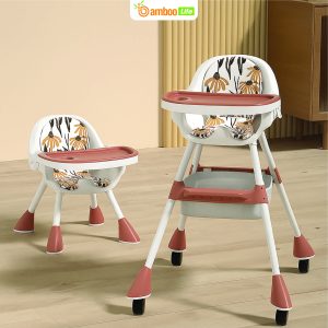 Ghế ăn dặm Bamboo Life – an toàn, tiện lợi cho bé