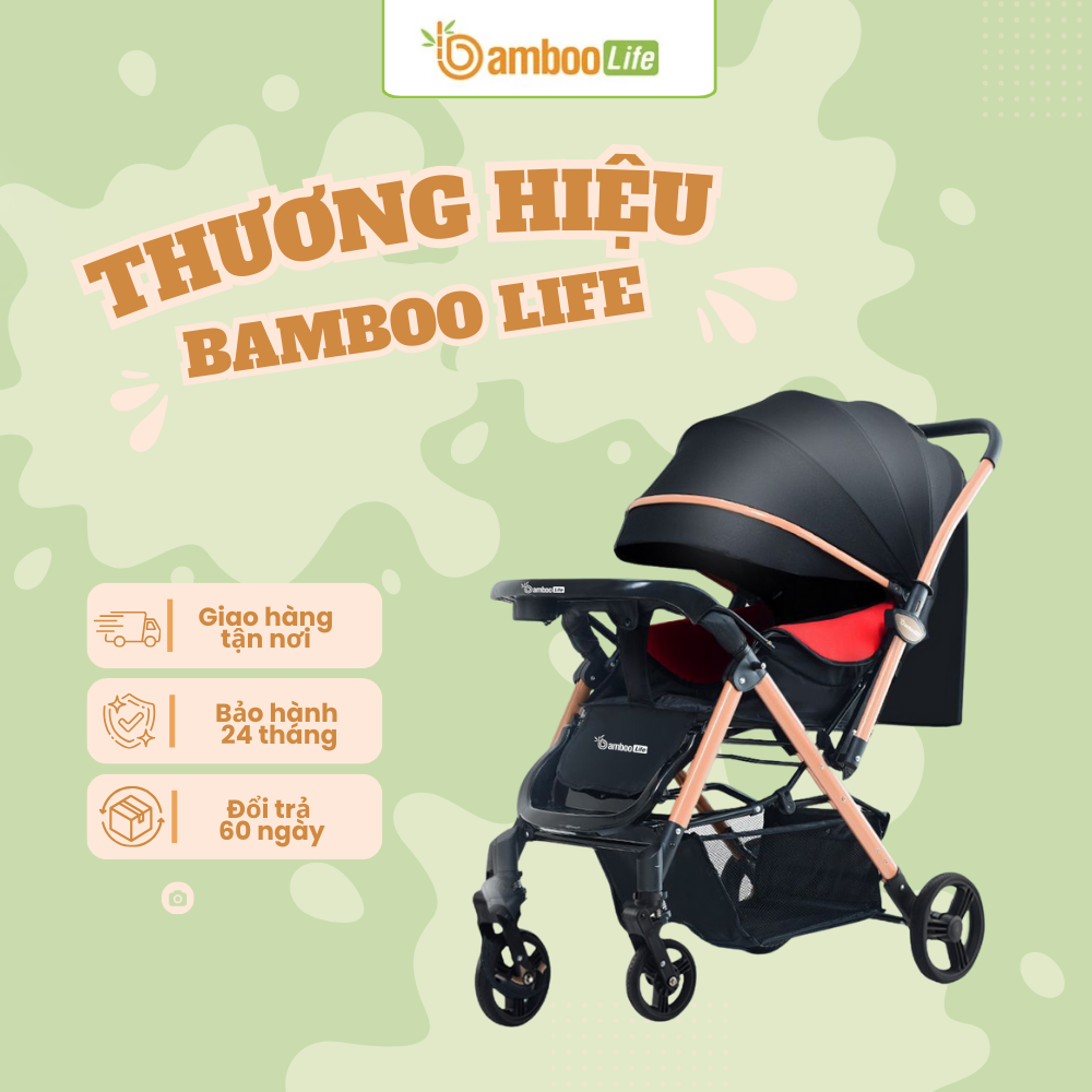 Bamboo Life là thương hiệu xe đẩy uy tín, an toàn cho bé
