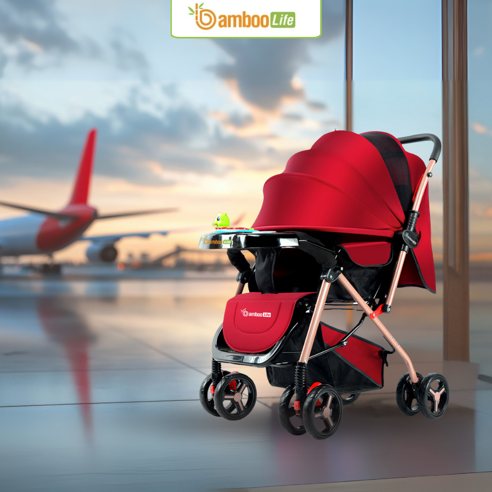 Xe đẩy an toàn mang lại sự thoải mái cho bé