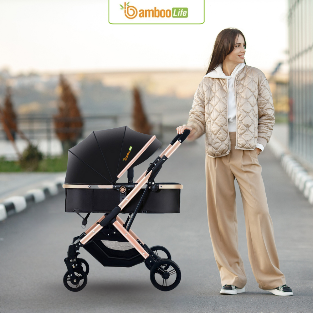 Xe đẩy an toàn, bảo vệ bé trong mọi hành trình