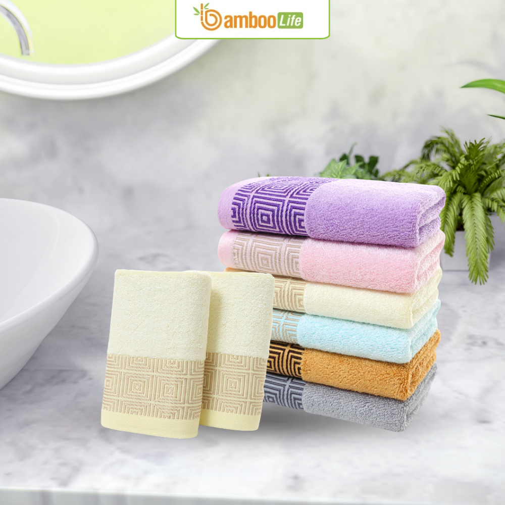 Khăn tắm sợi tre lớn bao trọn bé an toàn