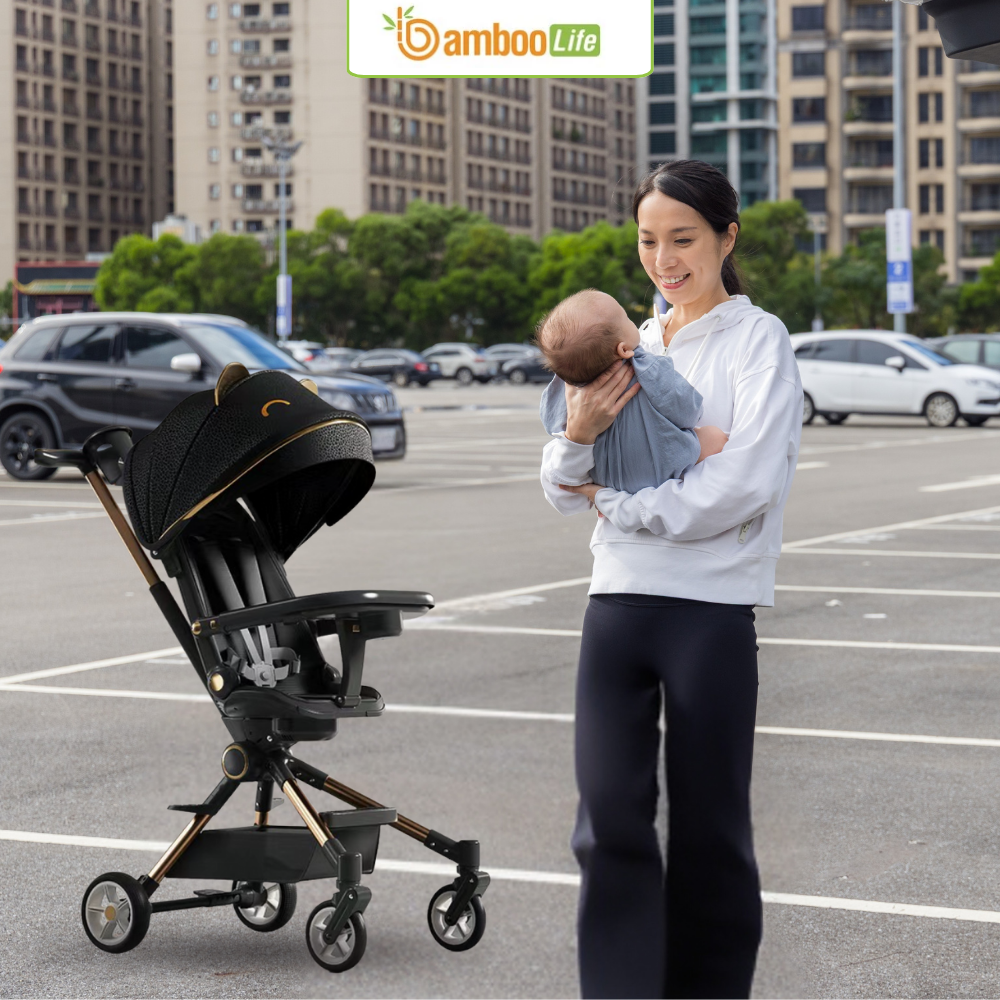 Xe đẩy giá rẻ tiện lợi, tiết kiệm, an toàn cho bé