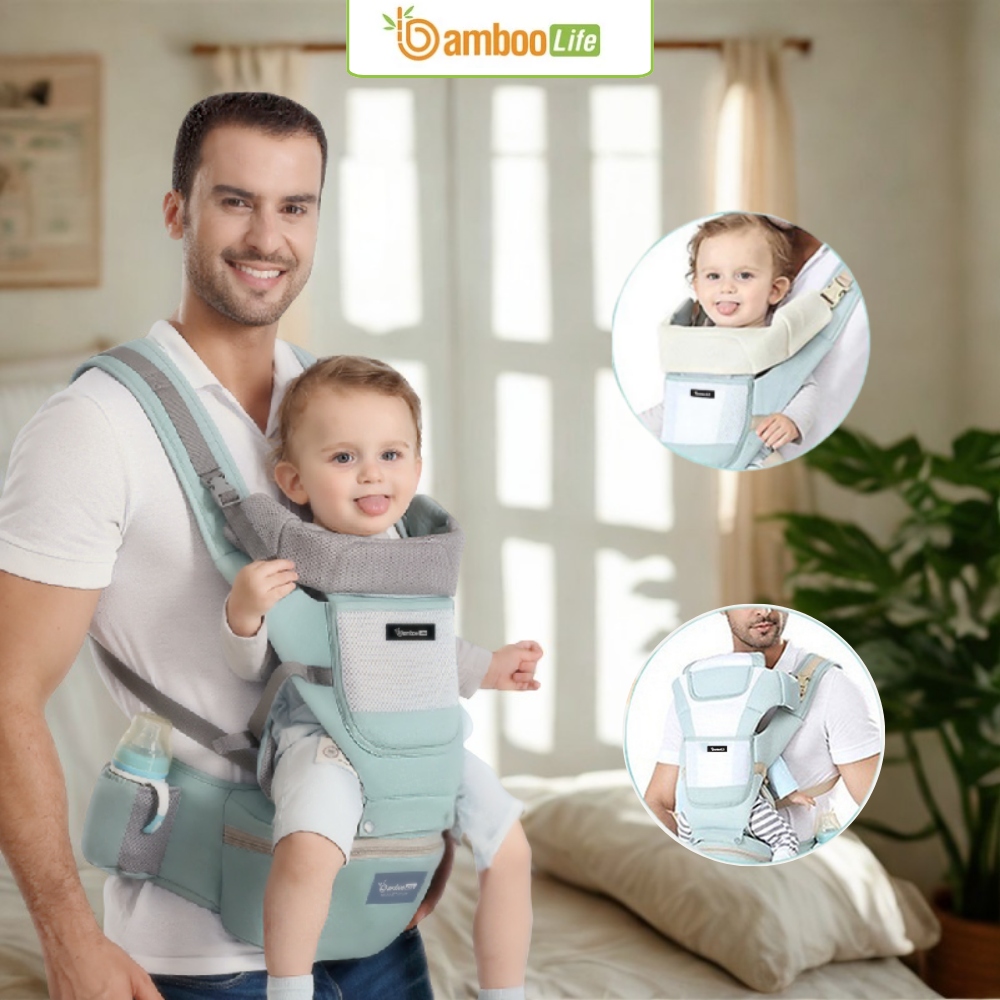 Trẻ từ 4-6 tháng có thể dùng địu được