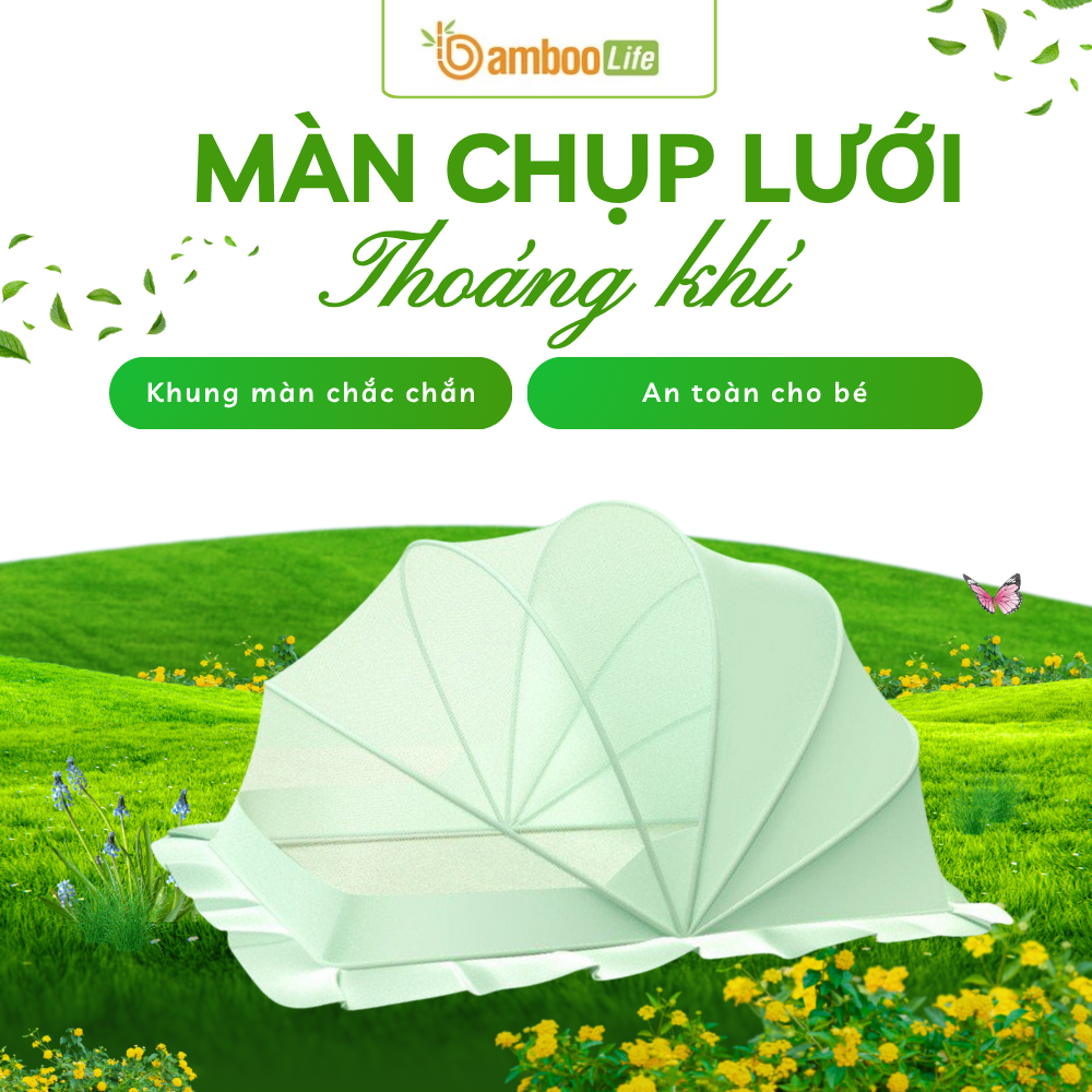 Kiểm tra khung và lưới màn kỹ càng để đảm bảo an toàn cho bé