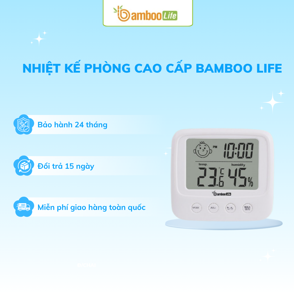 Nên chọn nhiệt kế phòng từ thương hiệu uy tín, bảo hành rõ ràng