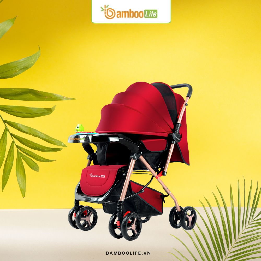 Mẹ nên giữ cho khung và bánh xe luôn sạch, bền, vận hành êm