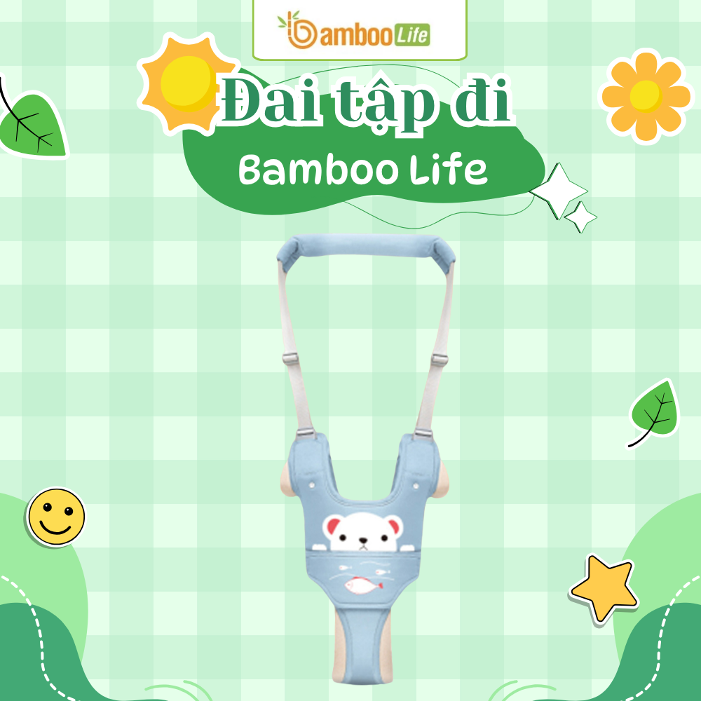 Đai tập đi giúp bé tập đi an toàn, đúng dáng và tự tin