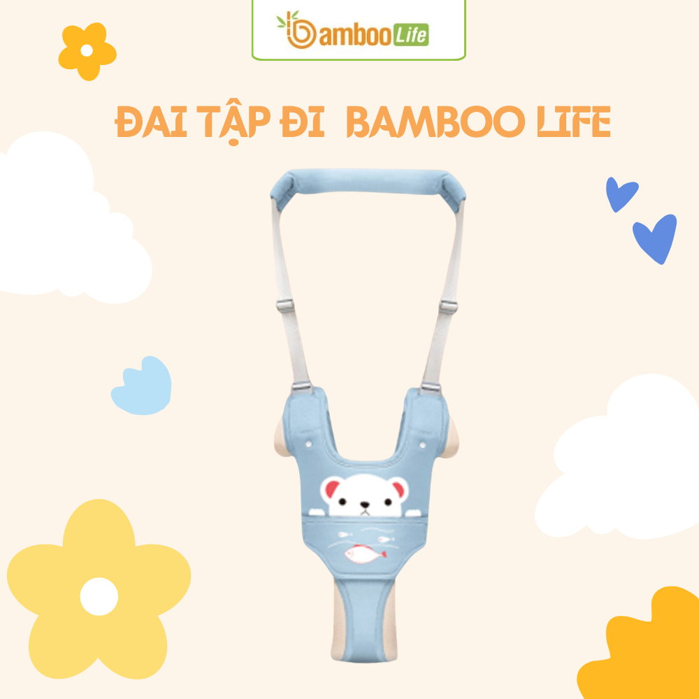 Chọn đai tập đi phù hợp giúp bé thoải mái và an toàn hơn