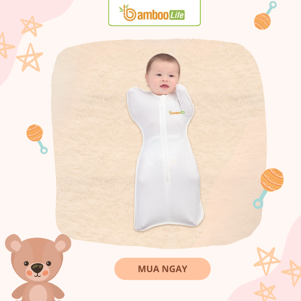 Nhộng chũn vừa vặn giúp bé dễ chịu, an toàn và ngủ sâu giấc