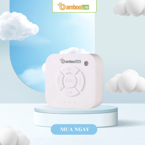 Máy tiếng ồn trắng giúp tạo âm thanh thư giãn, hỗ trợ giấc ngủ