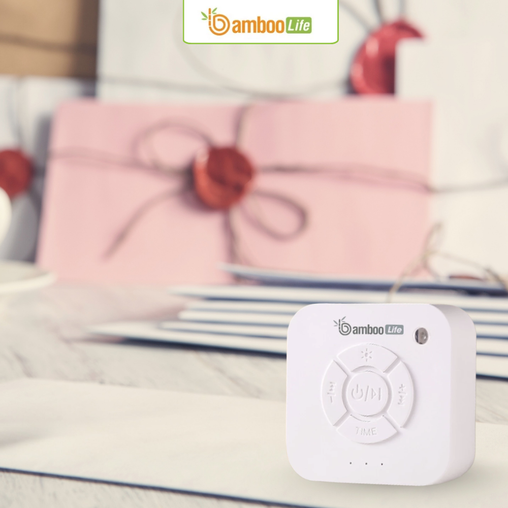 Máy tiếng ồn trắng cao cấp giúp mẹ bỉm thư giãn, bé ngủ ngon