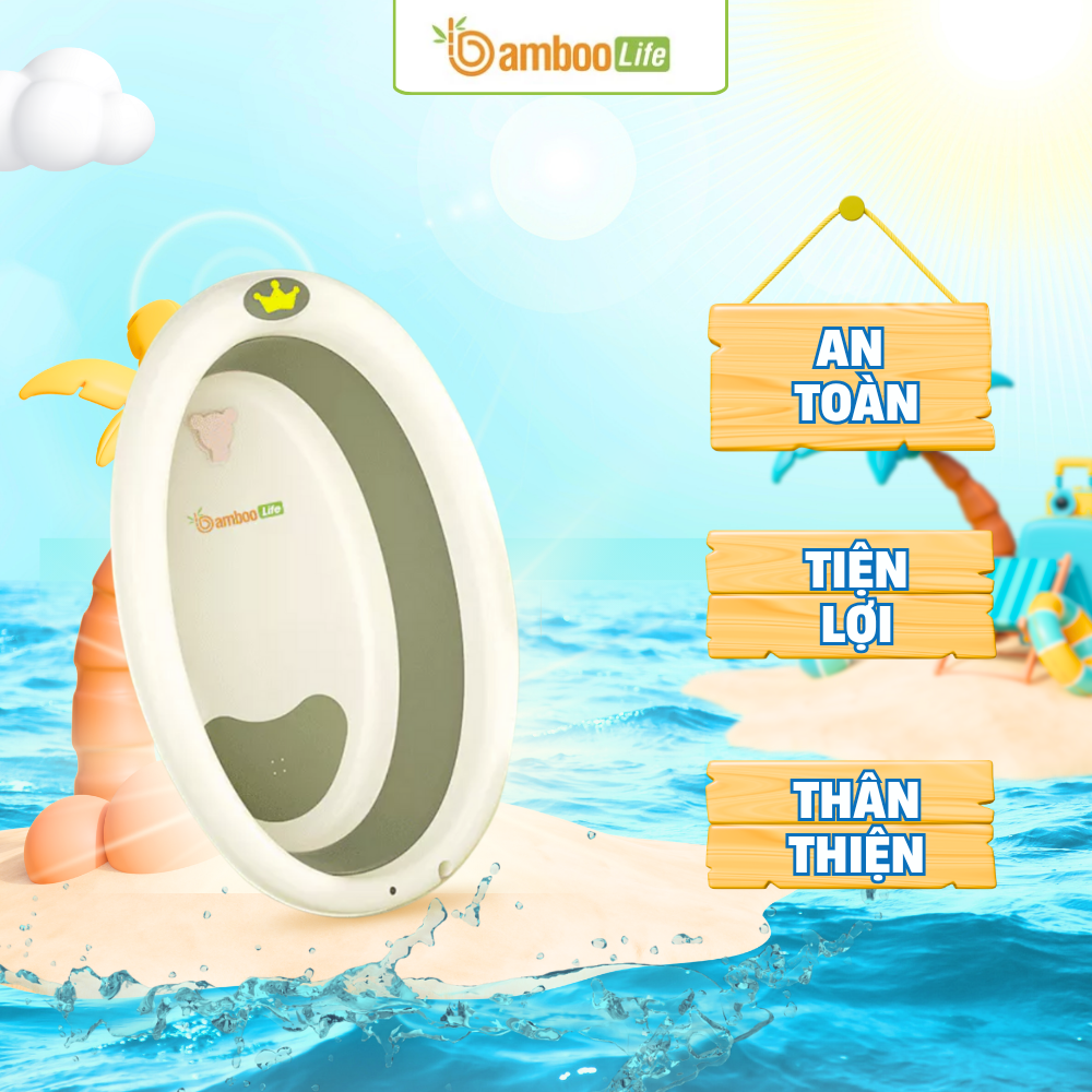 Mẹ nên đầu tư chậu tắm riêng để bảo vệ bé