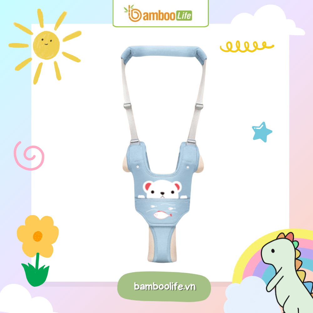 Đai tập đi Bamboo Life nâng đỡ thông minh, giúp bé tự tin
