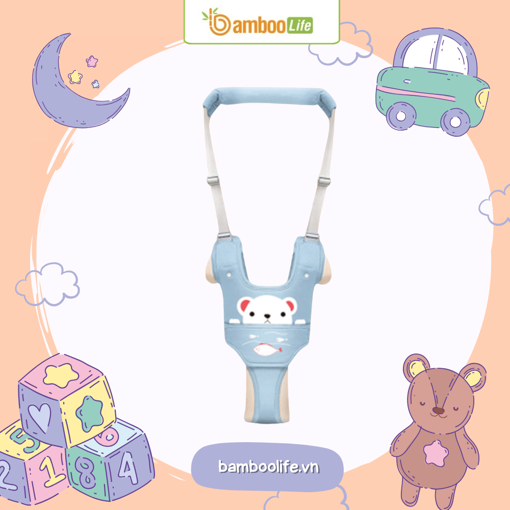 Đai tập đi nâng đỡ thông minh giúp bé an toàn, vững vàng