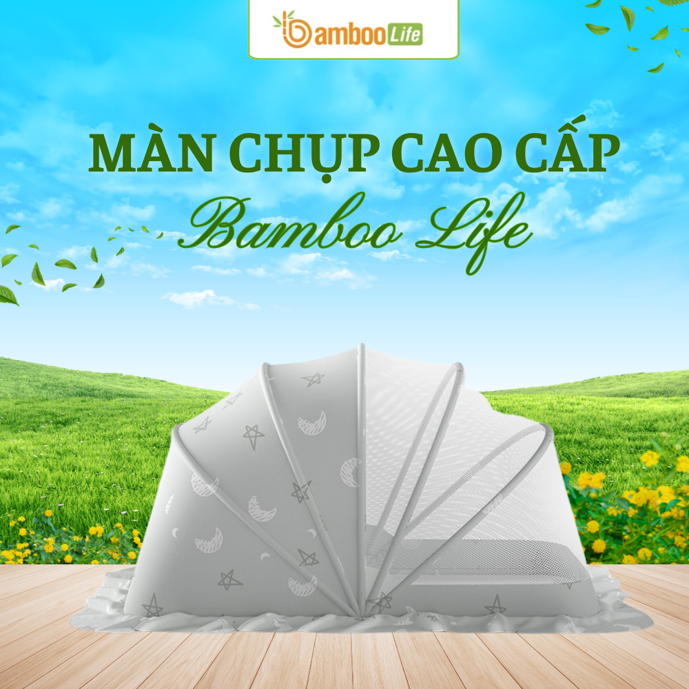 Bé thiếu màn chụp sẽ dễ bị côn trùng làm phiền