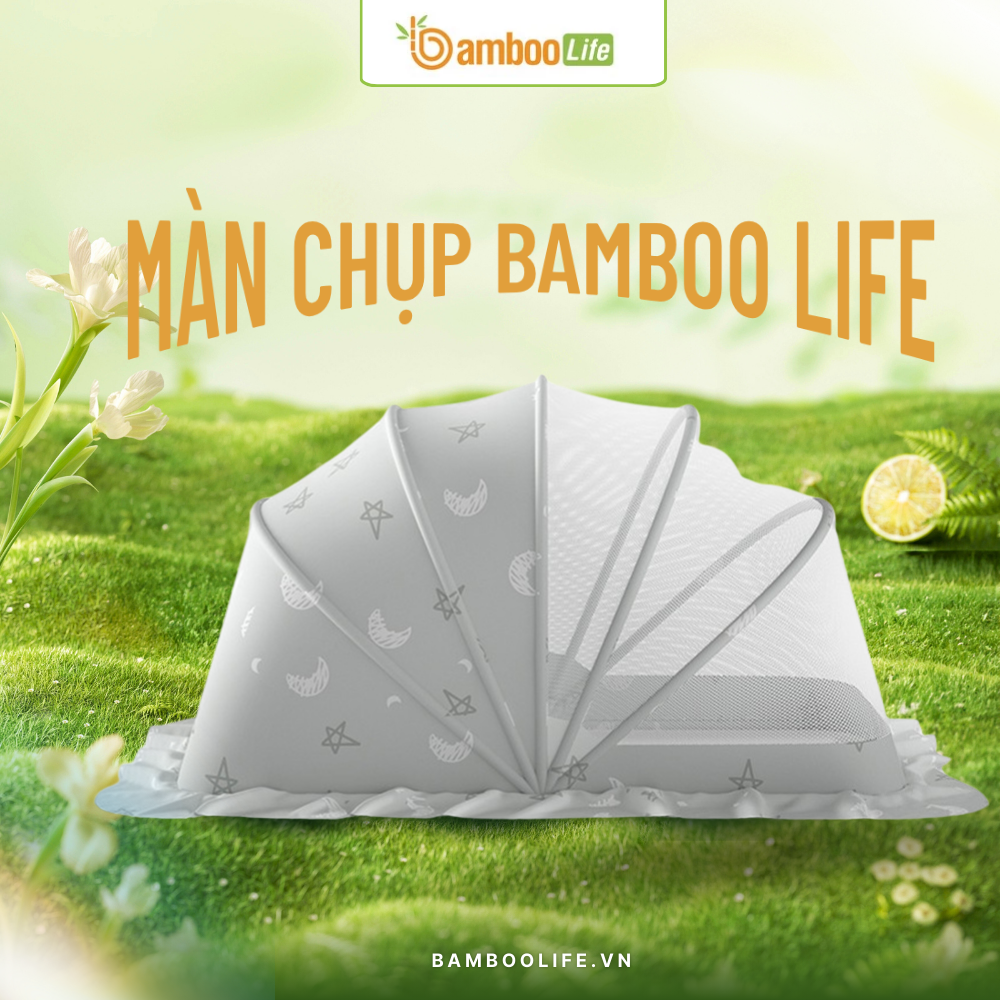 Màn chụp chống côn trùng cần dùng đúng cách để giữ bé an toàn