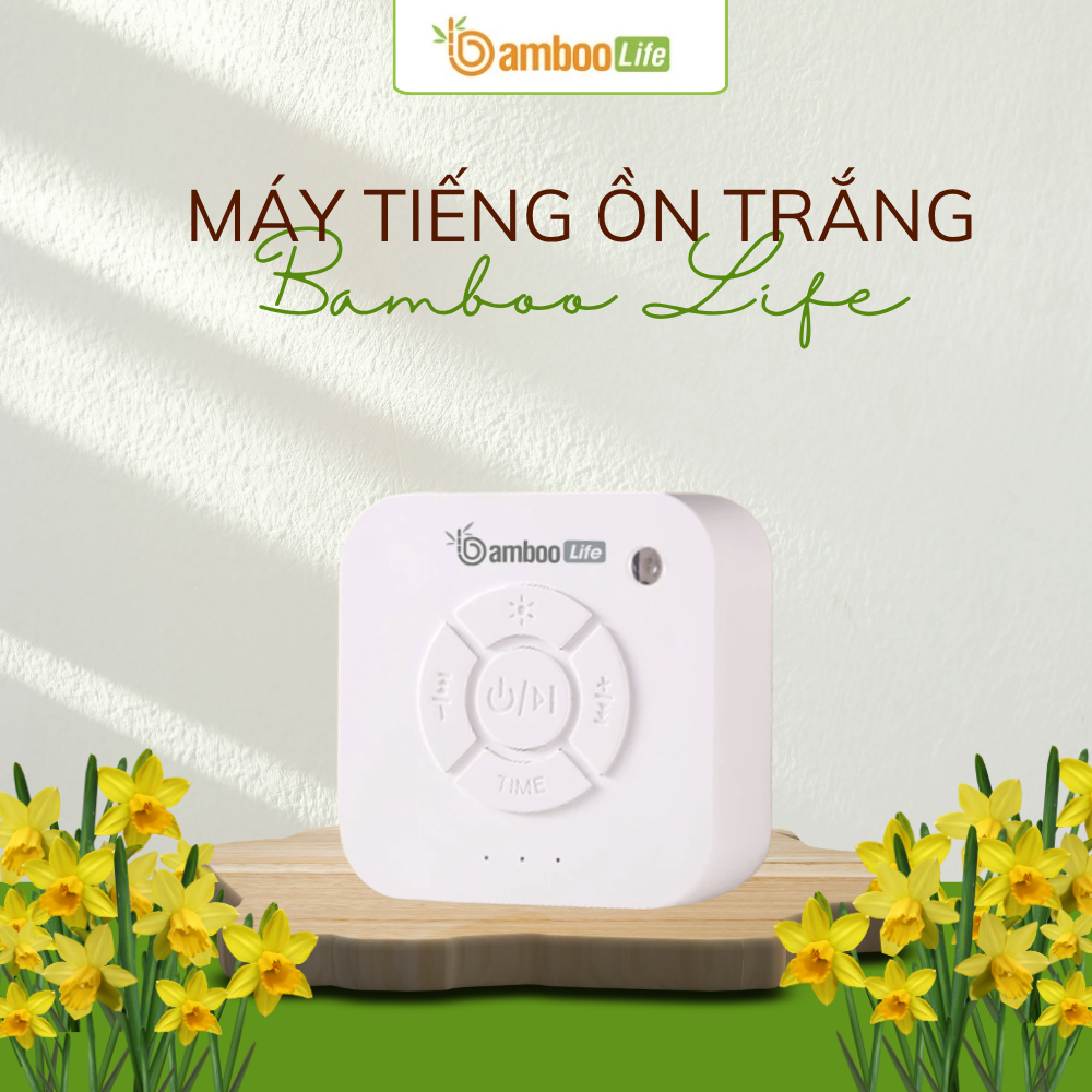 Máy tiếng ồn trắng là thiết bị giúp bé ngủ sâu, thư giãn