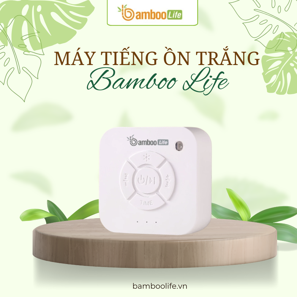 Điều chỉnh âm lượng vừa phải và âm thanh quen thuộc giúp bé ngủ sâu