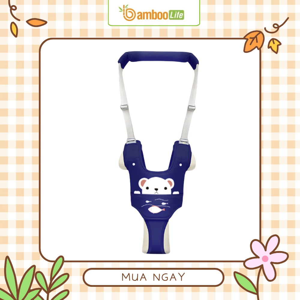 Mẹ nên chọn đai tập đi dễ vệ sinh khi bé vận động nhiều