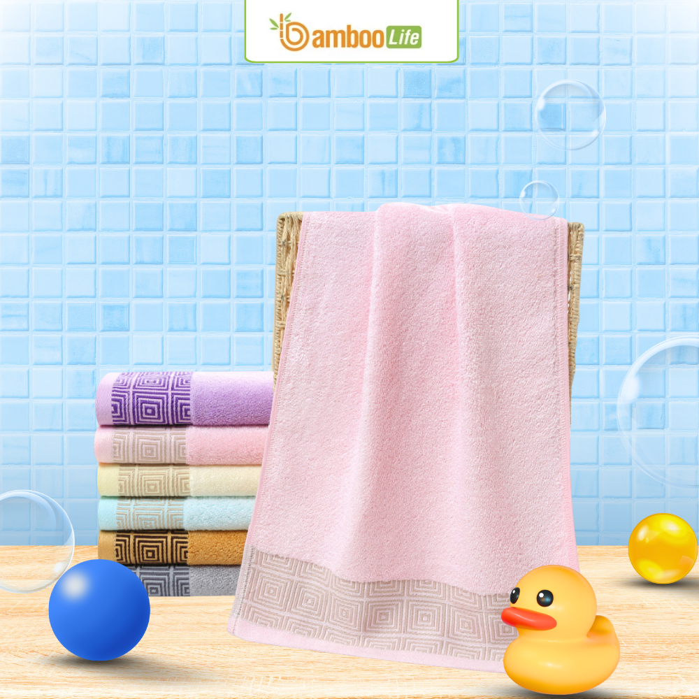 Khăn tre thấm hút nhanh mang lại cảm giác khô ráo tốt