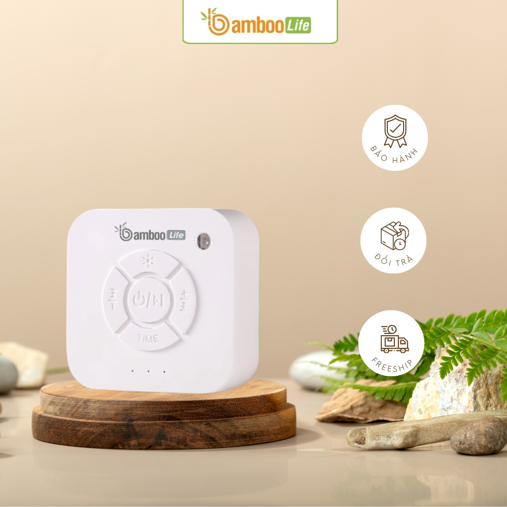 Bamboo Life mang đến máy tiếng ồn trắng chính hãng giúp bé ngủ sâu