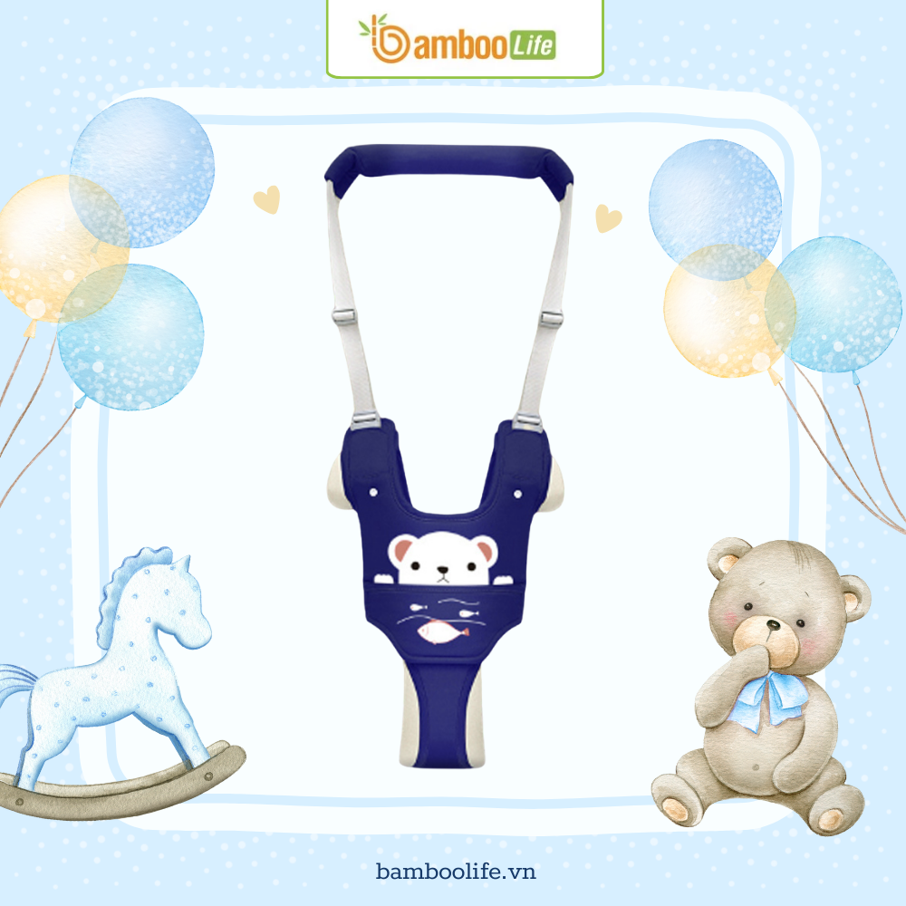 Mẹ nên mua đai tập đi khi bé đứng vững