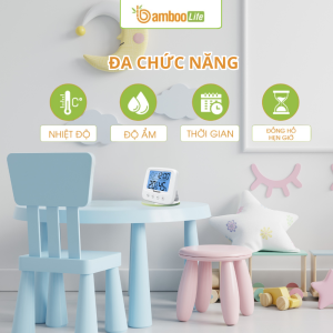 Nhiệt kế phòng điện tử mang lại số liệu chính xác và dễ quan sát