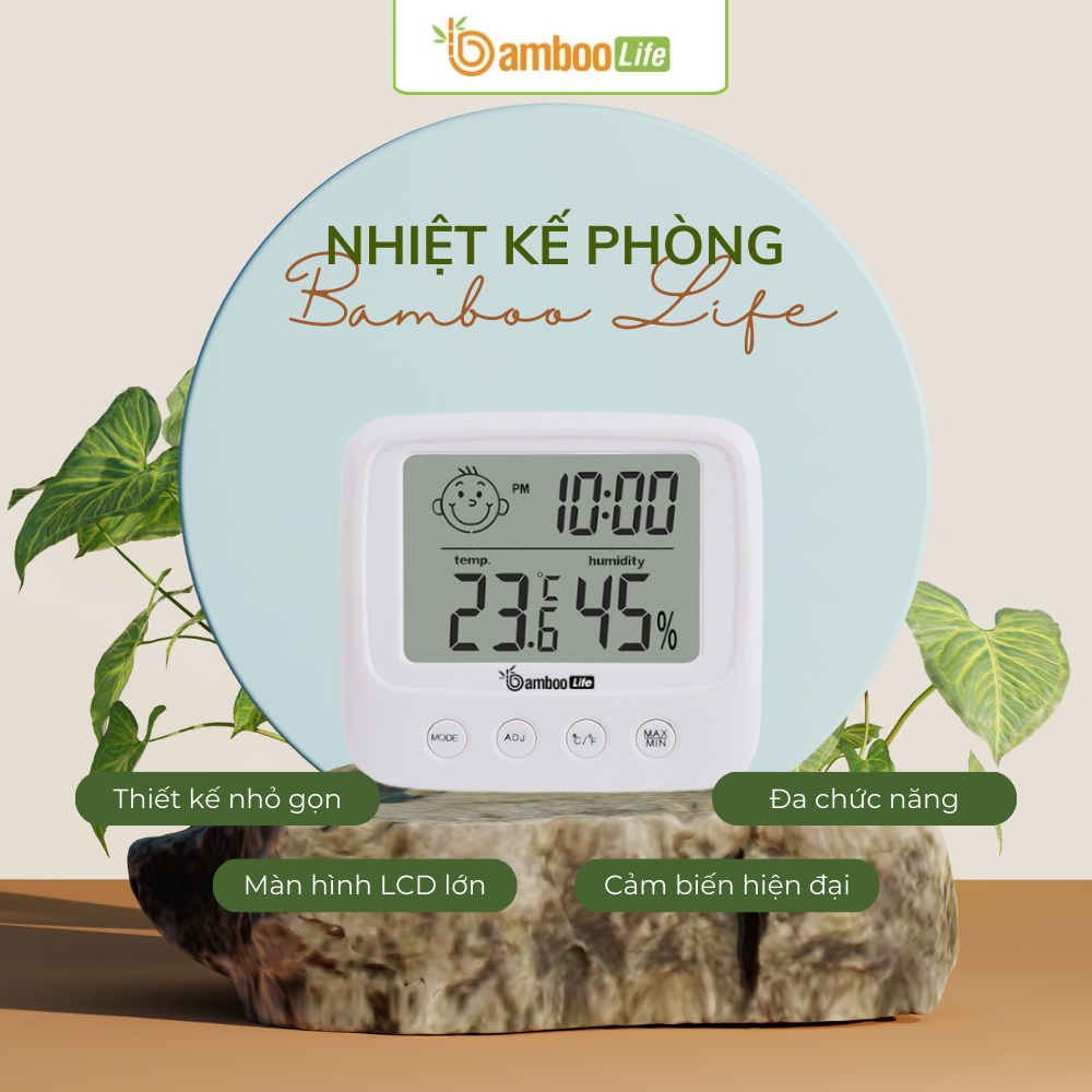 Màn hình rõ nét giúp ba mẹ theo dõi môi trường nhanh chóng